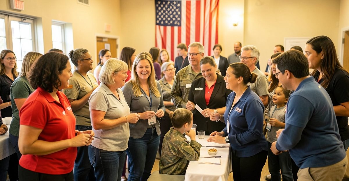 Kesselhaut Family Foundation volunteers supporting military families - zero overhead nonprofit